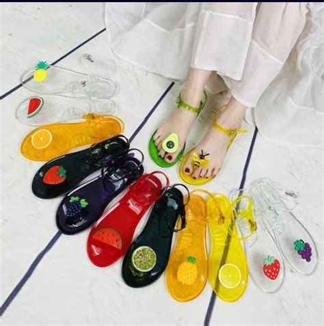 designer jelly slides